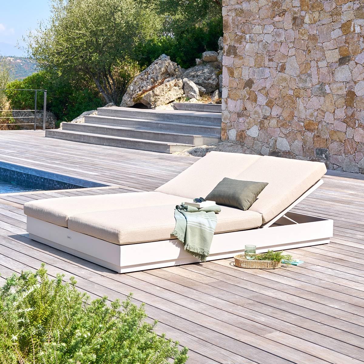 Hespéride - Lit de Piscine Allure Avoine