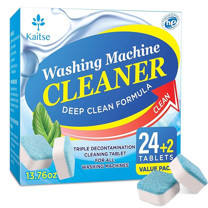 Buy Kaitse Washing Machine Cleaner Effervescent Tablets, Solid Washer