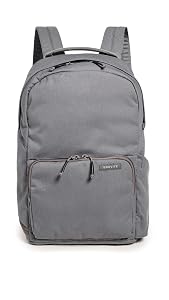 BREVITE Men's The Backpack, Charcoal Grey, One Size