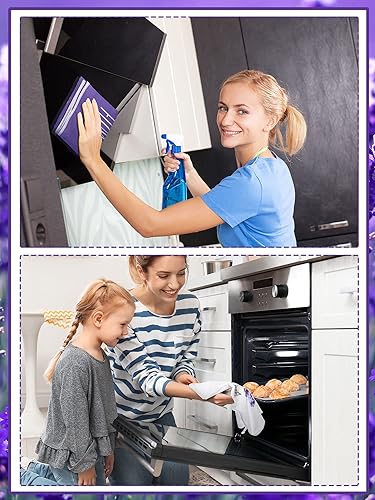 Miniatura 7 de Bencailor Juego de 4 toallas de cocina florales para cocina, juego de decoración de cocina de primavera para cocinar, hornear, asar a la parrilla,