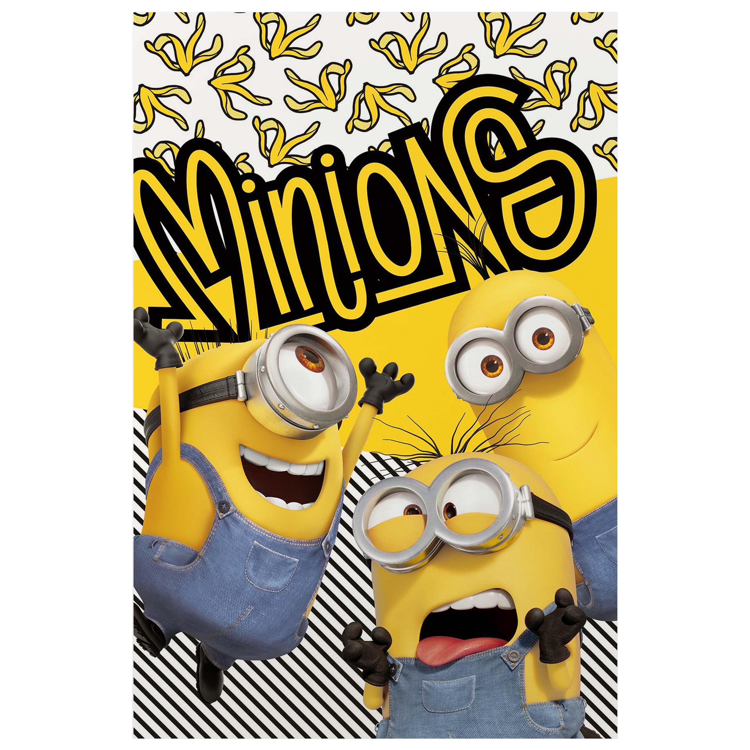 Sarcia.eu Multicolour Banana! Fleece Throw Blanket 100X150 Cm, Oeko-Tex 100X150 Cm