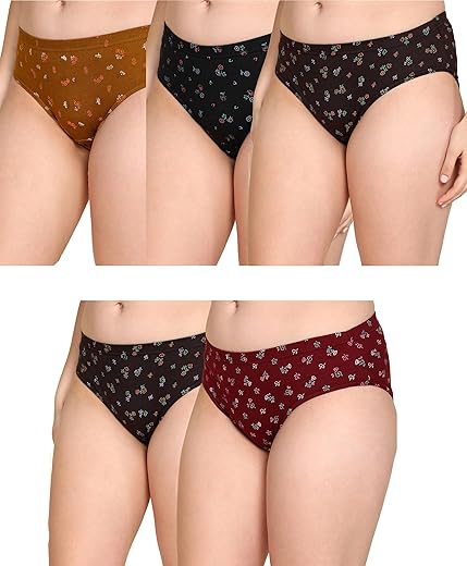 Lux Women’s Cotton Regular Solid Hipster Panties