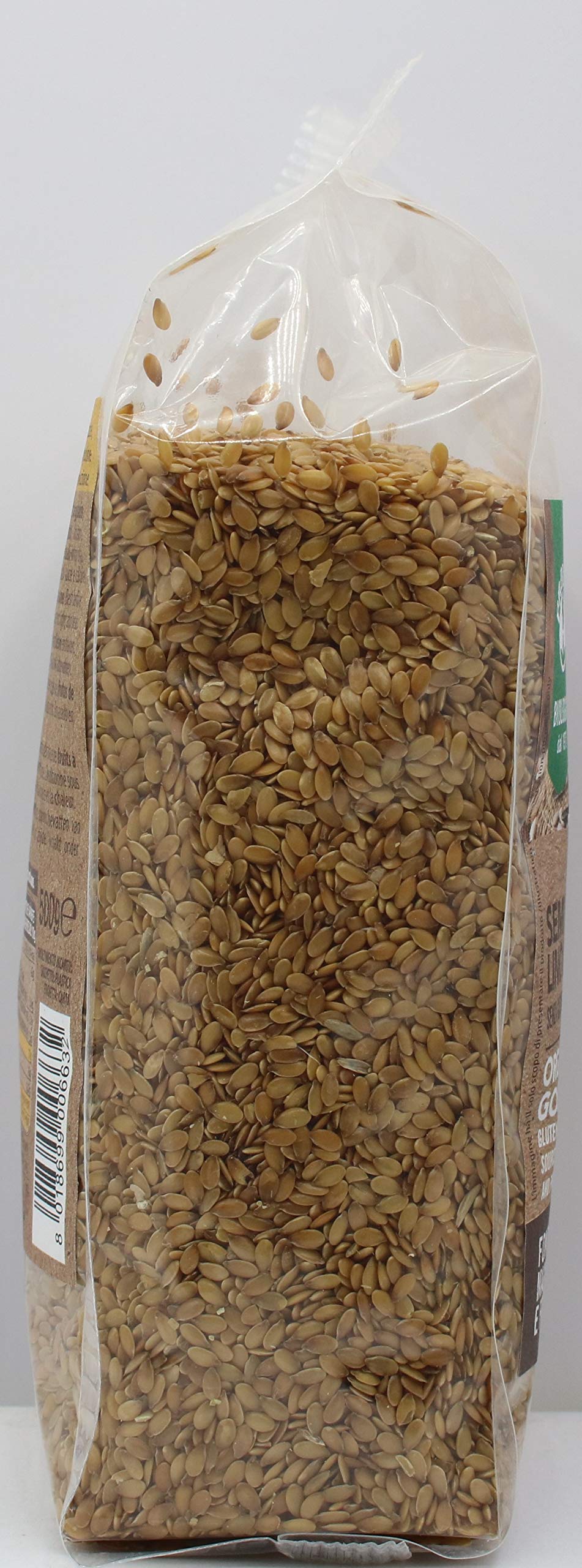 Probios Semillas de Lino Dorado - Alto en Proteínas - Sin Gluten - Paquete de 6 (6 x 500 g)