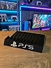 PS5 ve PS4 Uyumlu 10'lu Oyun Kutusu Standı - Masaüstü Video Oyunu Düzenleyici Organizer - Dekoratif Oyun CD'si Tutucu ve Sergileme Rafı (Siyah)