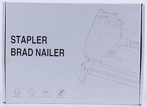 Miniatura 8 de #KN8016S - Grapadora neumática de tapicería serie de calibre 21, grapas de corona de 12 pulgadas, longitud de 14 a 58 pulgadas, pistola de grapas