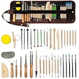 42 PCS Clay Tool, Clay Sculpting Tools Kit, Pottery Tools Can be Used for Stippling, Carving, Molding, and Shaping Clay Crafts, for Beginners, Hobbyists, Artists