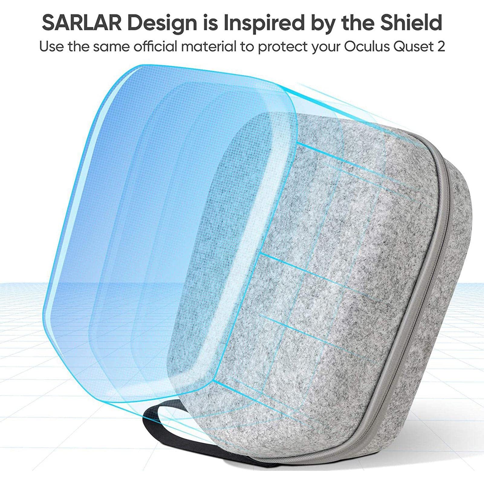 Amazon.co.jp: Oculus-Quest 2用キャリングケース、ポータブルハード
