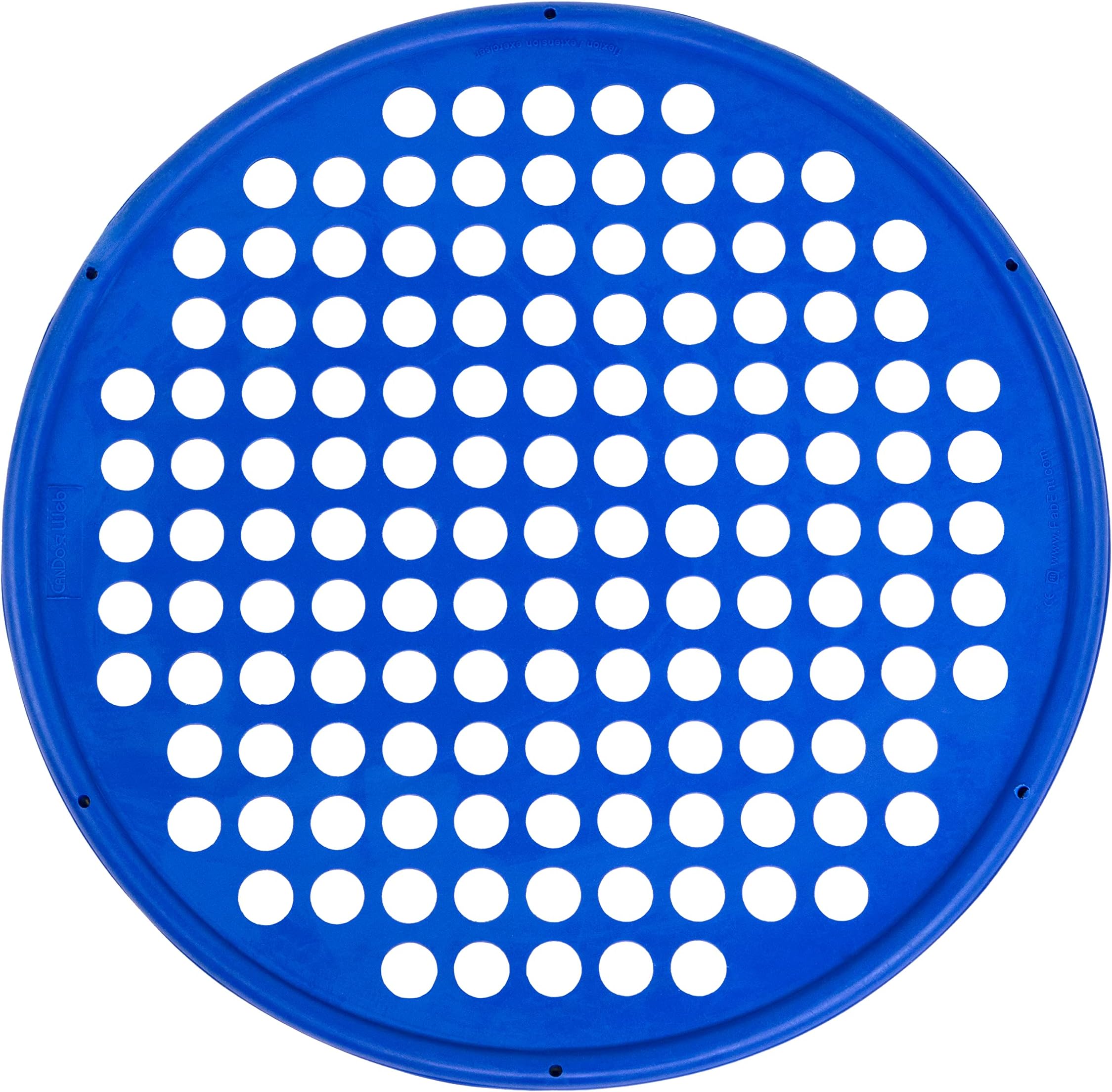 Power-Web - Hand Grip Trainer, CanDo® Hand strengthener, diameter 35.6 cm, blue (strong)