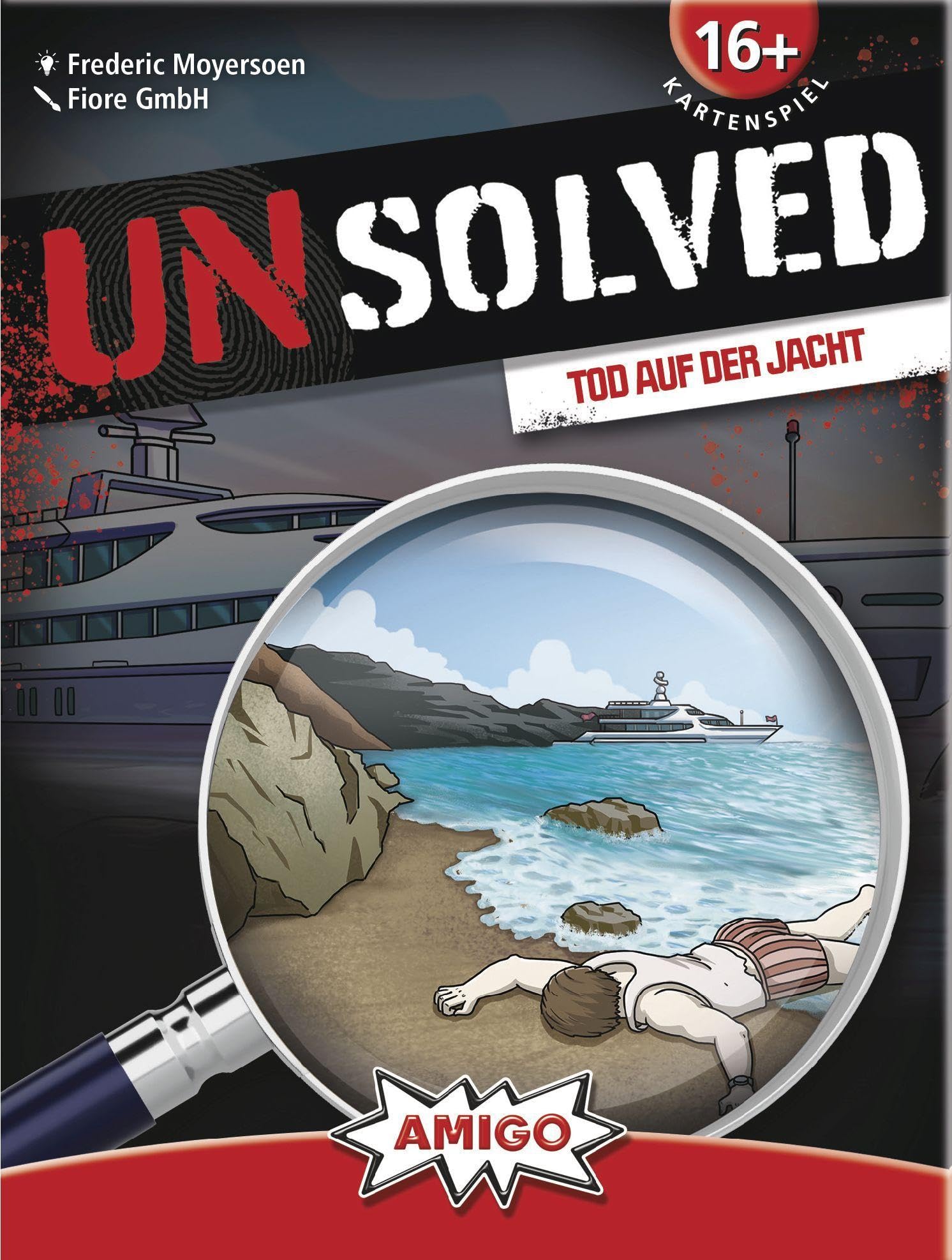 AMIGO 02252 Unsolved Death on the Yacht Multi-Coloured