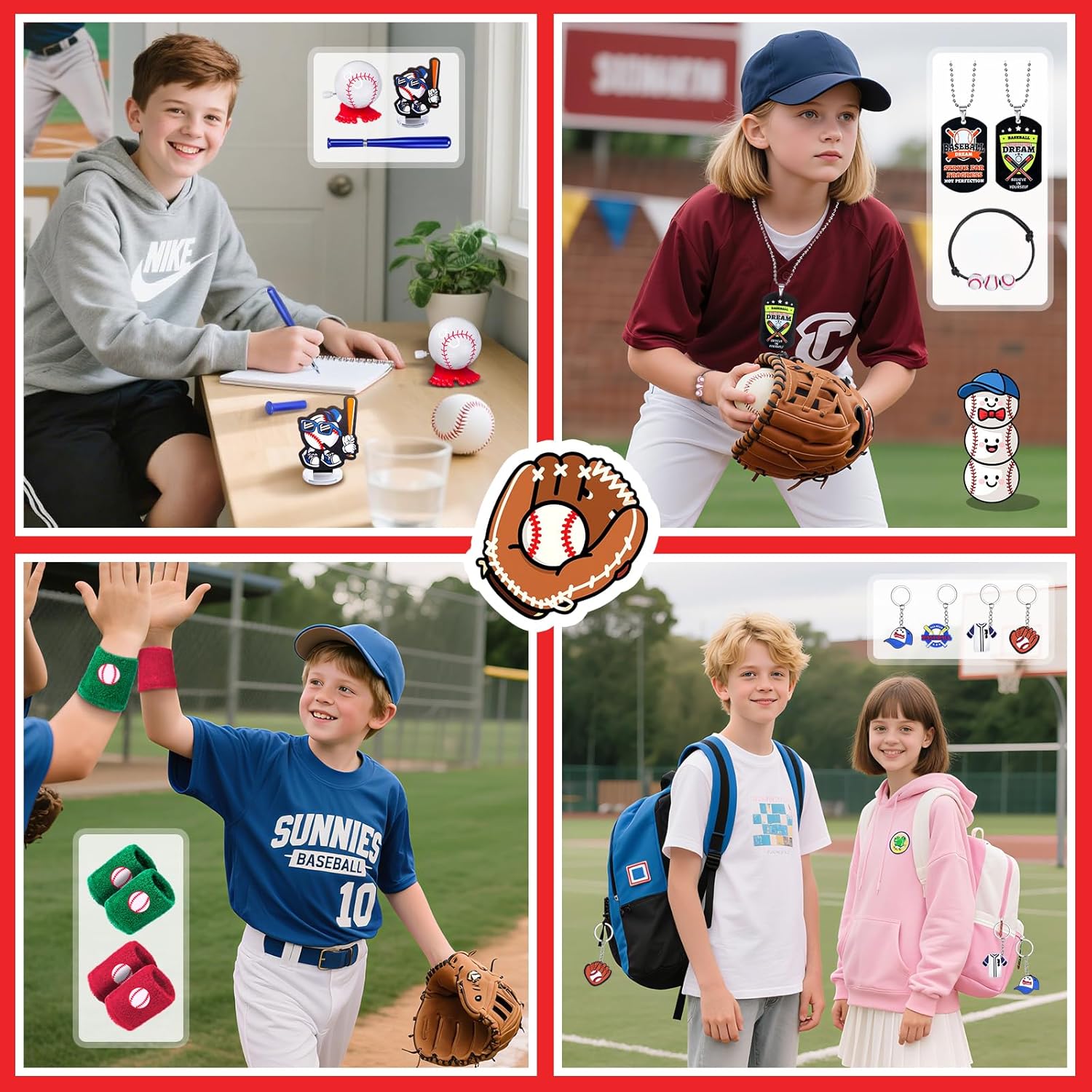Advent Calendar 2025 Sport for Teen Boys Girls Teenagers Baseball Football Christmas Countdown Gifts Accessories and Decorations Stocking Stuffers (Baseball)