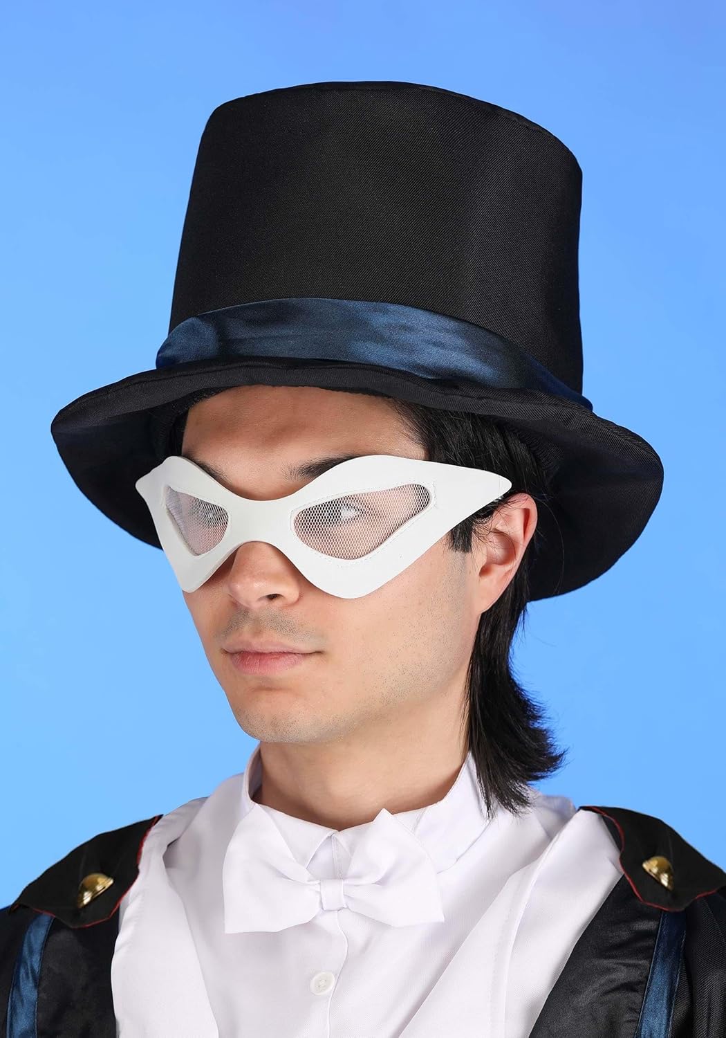 Men's Sailor Moon Tuxedo Mask Halloween Costume - Deluxe Cosplay Outfit with Cape and Top Hat