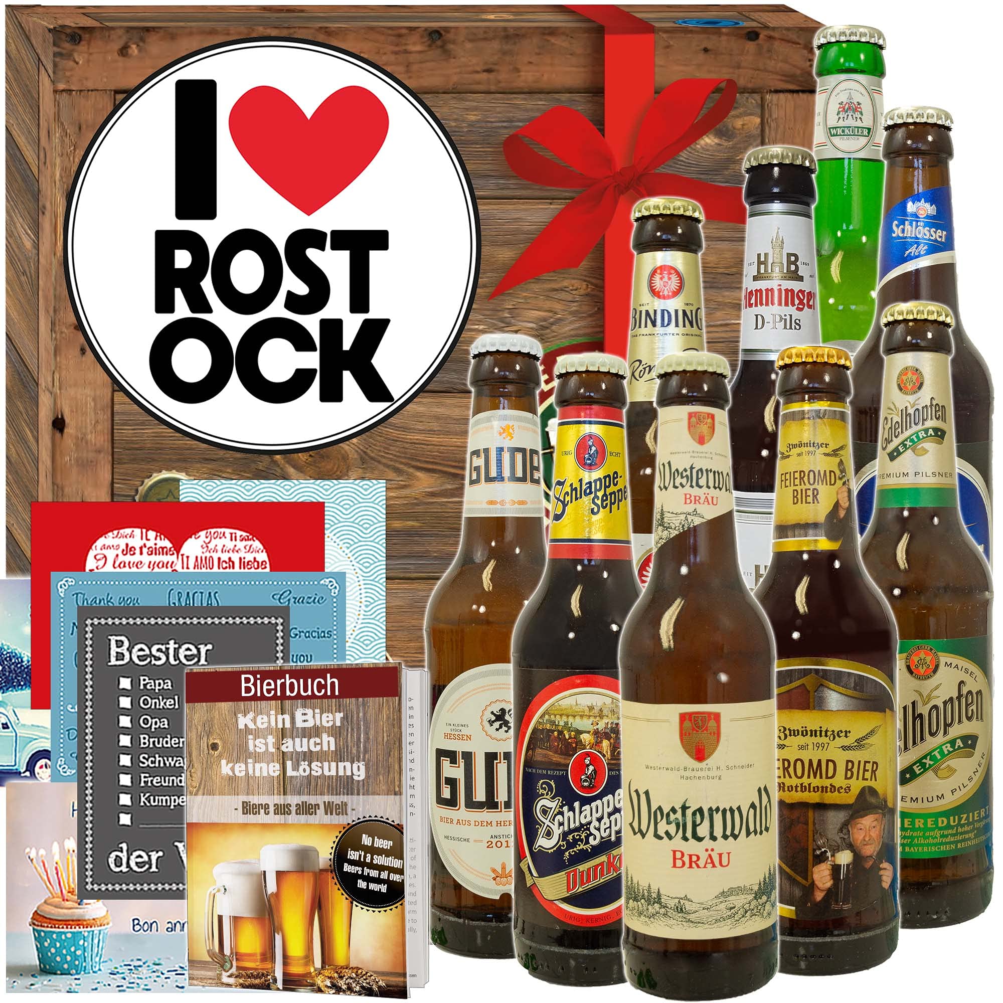 I love Rostock/Deutsche Biersorten/Ideen Geburtstag Rostock