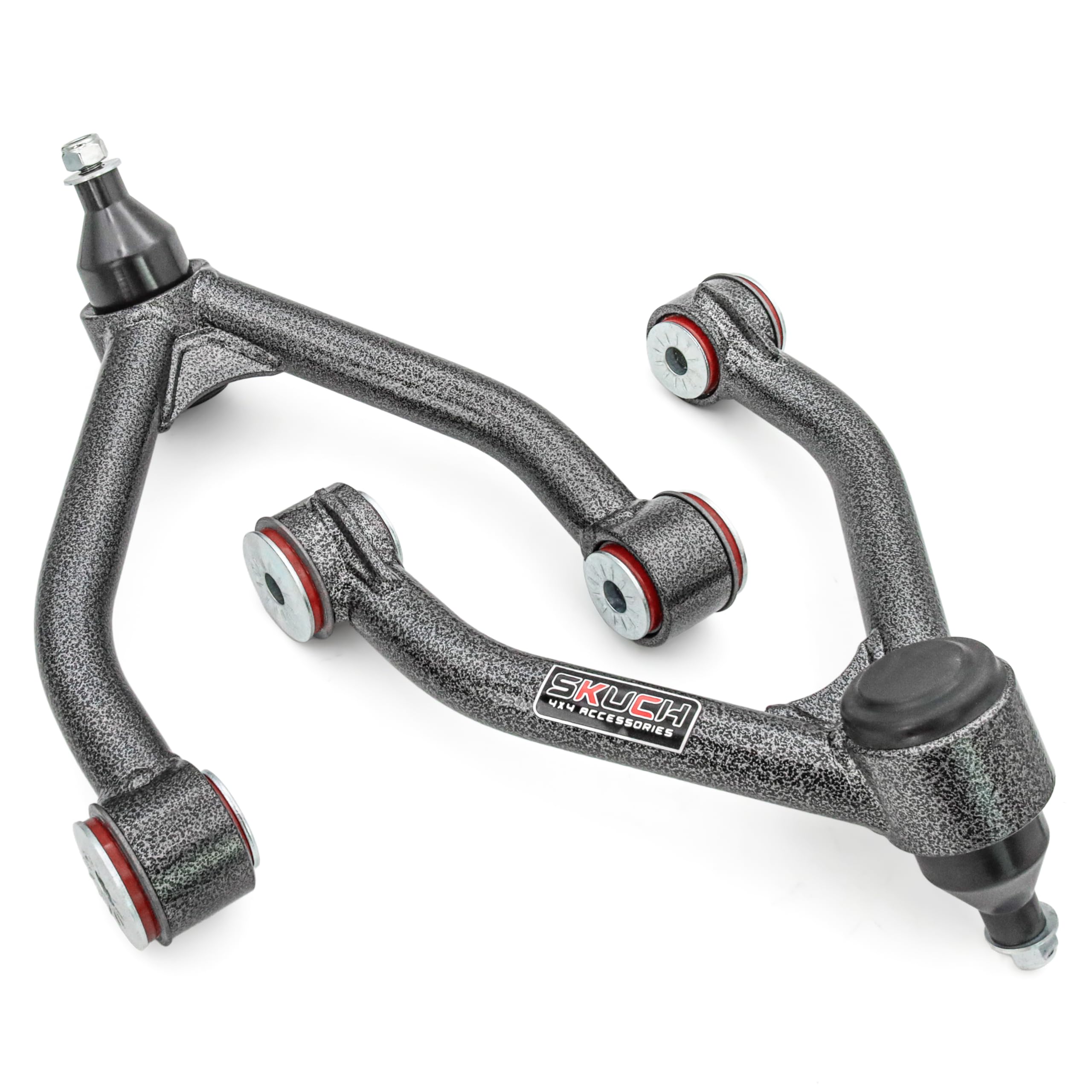 Front Upper Control Arms for 1988-1998 Chevy K1500& GMC K1500, 1992-1999 Yukon & K1500 Suburban,1988-1991 V1500 Suburban，1995-1999 Tahoe,2-4" Lift Adjustable Control Arms with Ball Joint (2PCS)
