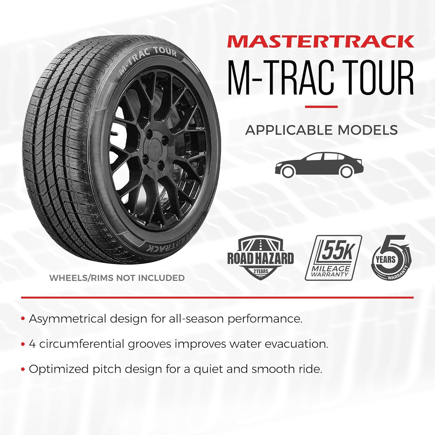Ride Smoothly: Mastertrack M-TRAC TOUR All Season Tire Review