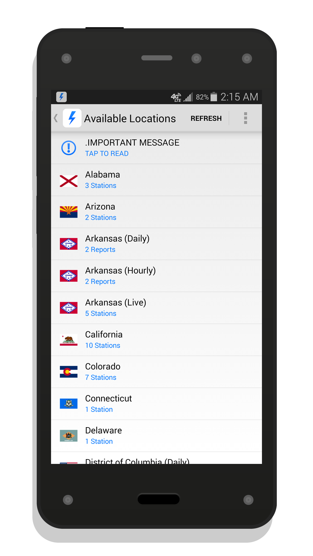 NOAA Weather Radio App on Amazon Appstore