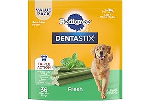 DENTASTIX: Large Greenies Dental Dog Treats