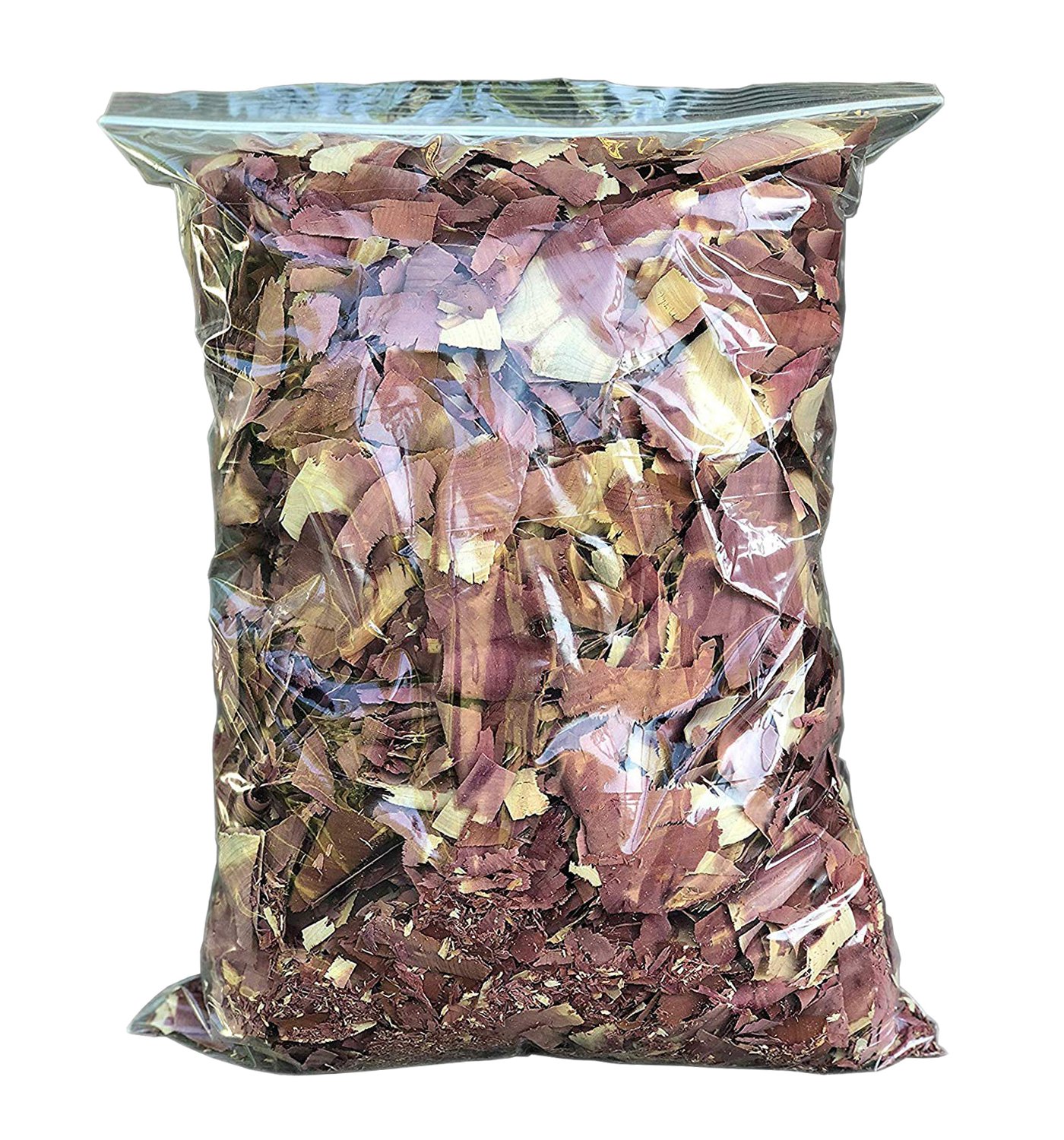 Cedar Wood Mulch Chips Shavings for Garden- Screech Owl House/Box- Organic Bedding (12 Quart (3 Gallon Bag))