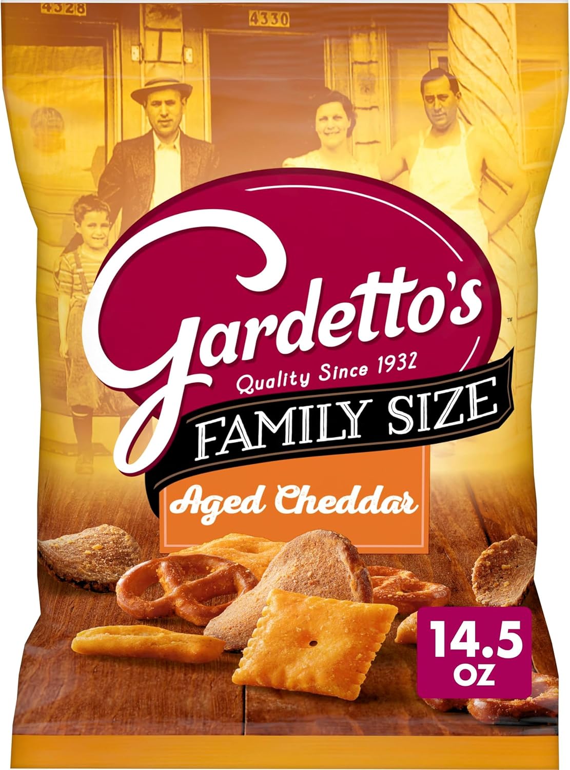 Gardetto's Snack Party Mix, Spicy Italian, Family Size Bag Pub Mix, 14.5 oz (Pack of 2) image 4
