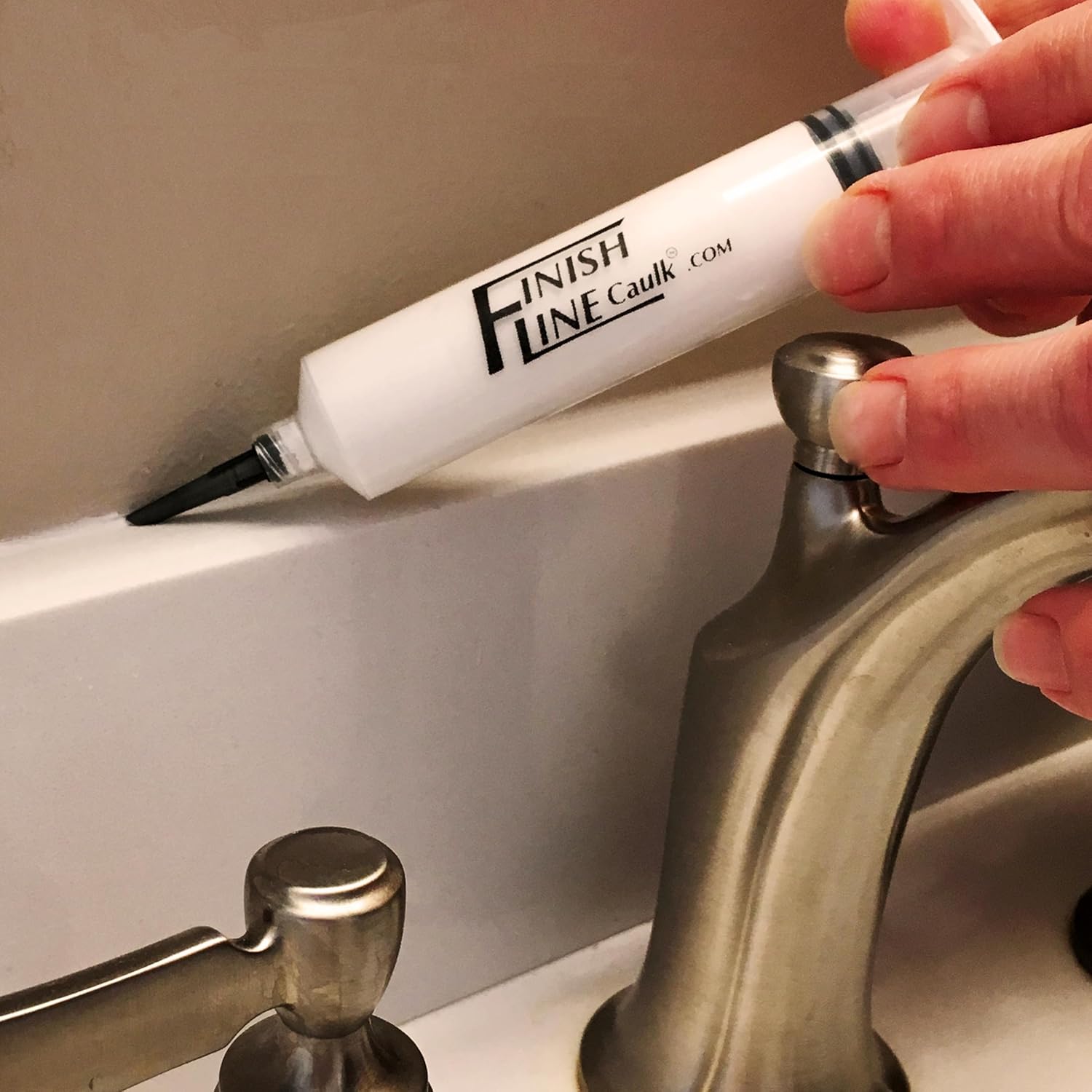 Precision Caulking Starter Set and 10 Syringe Refill Kit.