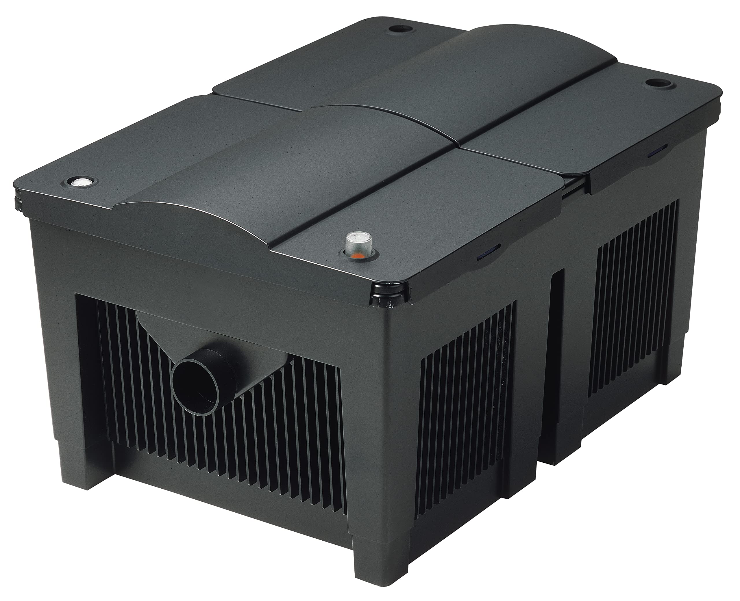 OASE 56641 BioSmart 36000, 8.000 l/h, schwarz - Durchlauffilter, Gartenteichfilter, für Teiche bis 36 m³, Filtersystem inkl. Filtermaterial