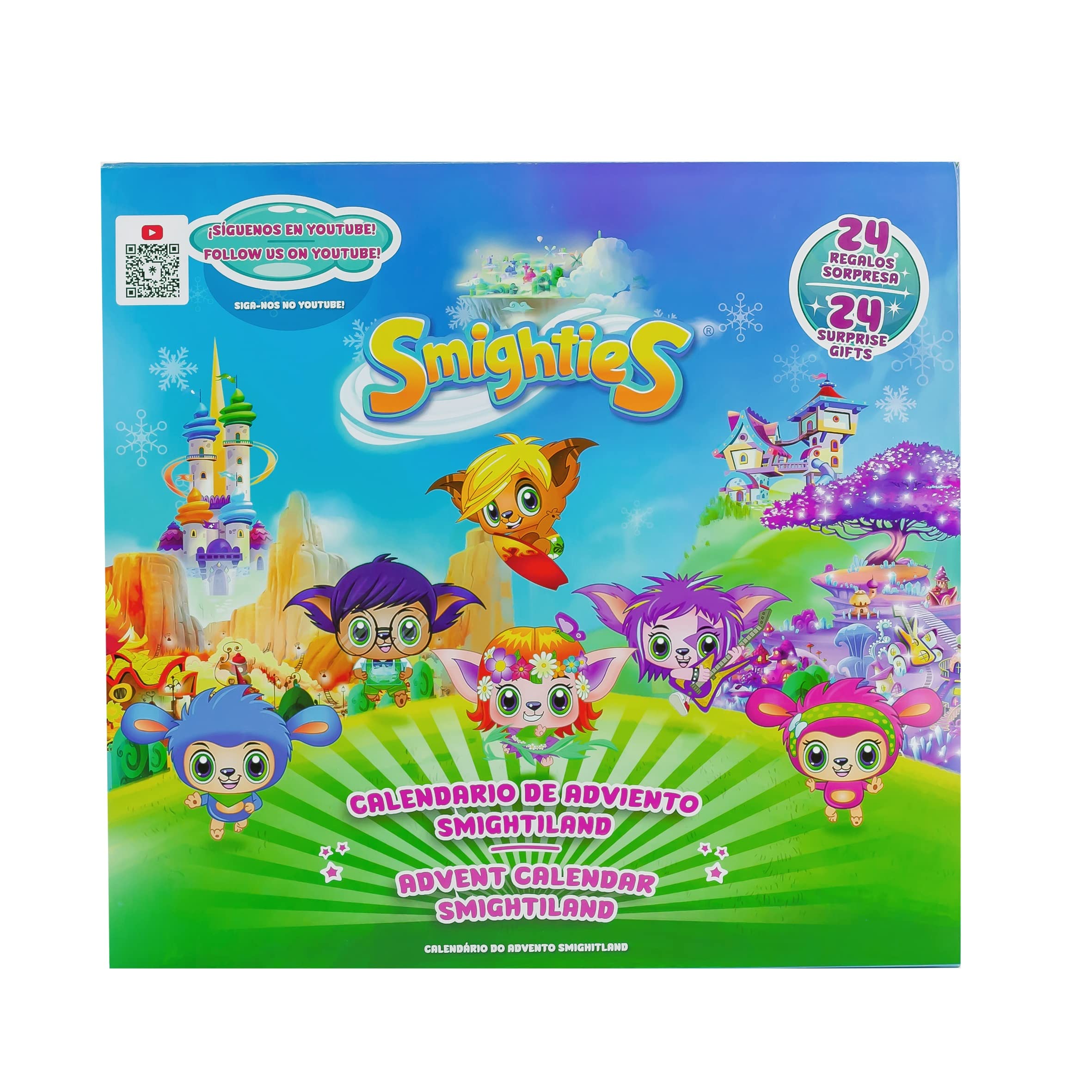 Bizak Smighties Smightiland Advent Calendar, Discover All Smighites Surprises, 24, Colourful - Image 4