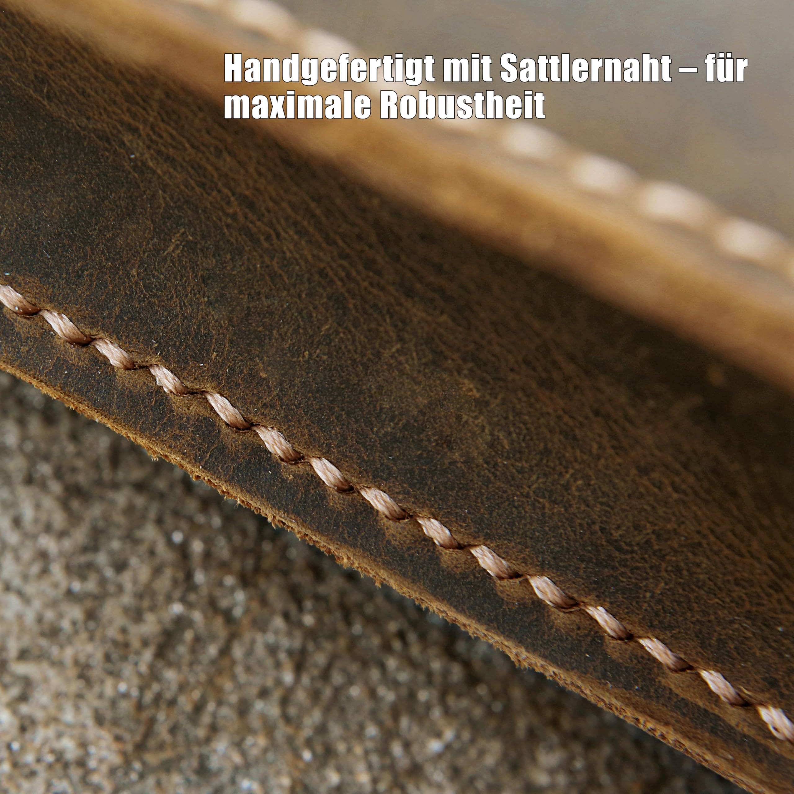 D&M leather studio Personalisierte Vintage Leder Dokumentenmappe A4/Letter – handgenähte Dokumententasche A4 & Portfolio Mappe, Laptop Hülle bis 13 Zoll, Büro Organizer