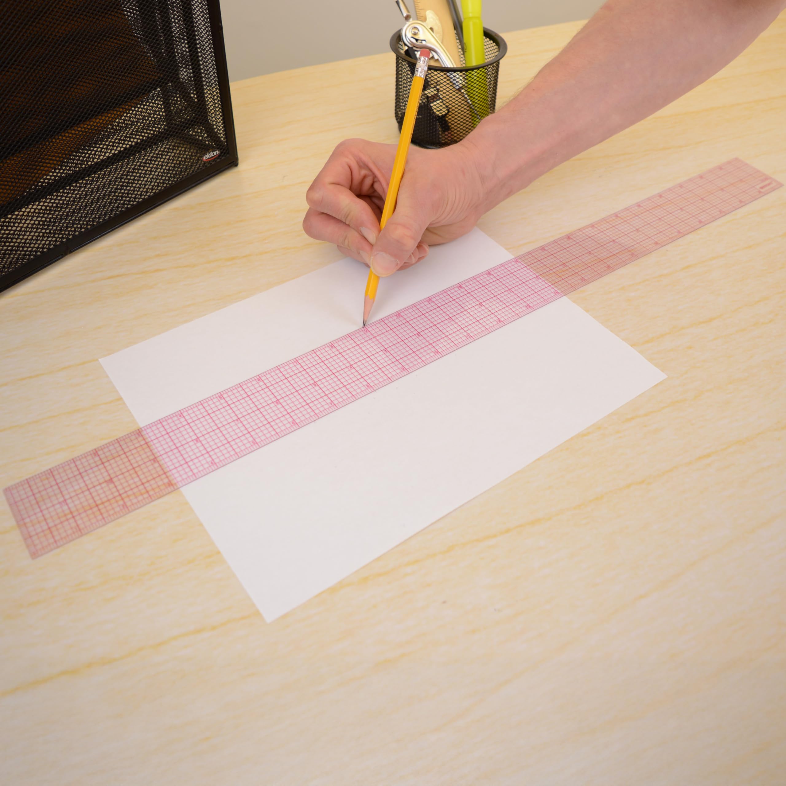Snapklik.com : Ruler 8ths Graph Ruler, Zero-Centering Scale ...