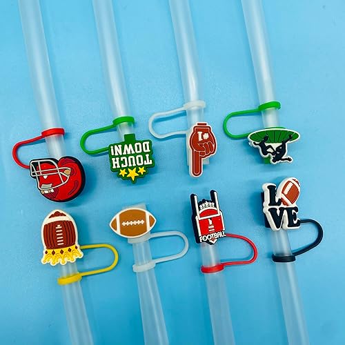 Miniatura 10 de 12 tapas de popote para vaso Stanley Cup de 30 y 40 onzas, 0.394 in, reutilizables, de silicona, para popotes, accesorios para copas Stanley, lindo