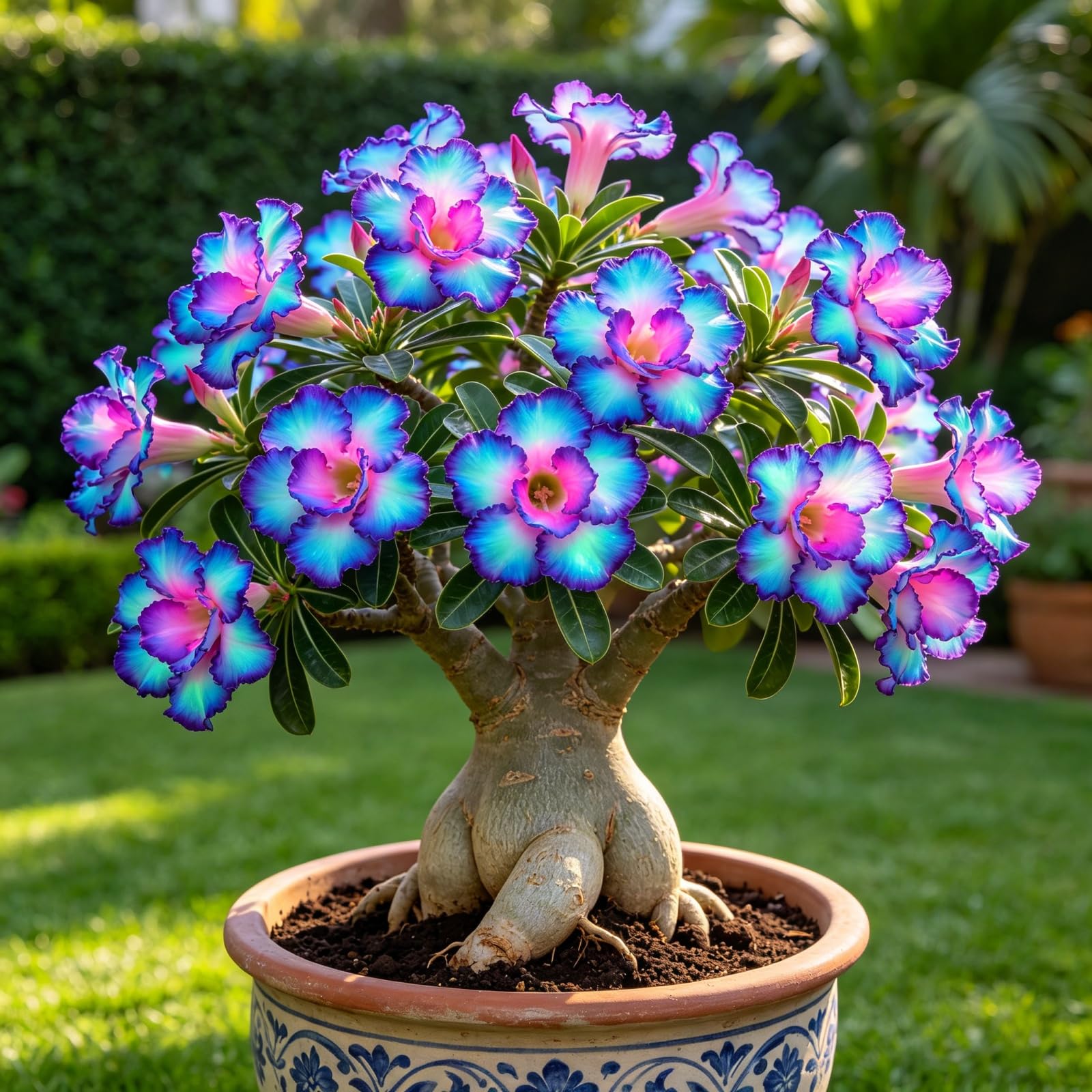 Rosa del deserto, resistente, perenne - Giardini e balconi, decorazione, giardini-3bulbi-B
