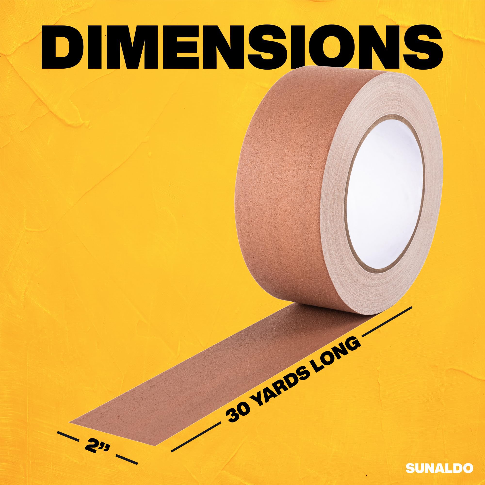 Gaffers Tape – 6 Stück Klebeband mit starkem Halt, leicht abreißbar, keine Rückstände, professionelle Qualität, für elektrische Kabel, mattes Finish, nicht reflektierend, beständig
