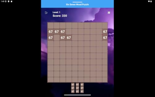 Six Seven 67 Wood Puzzle – vue 4