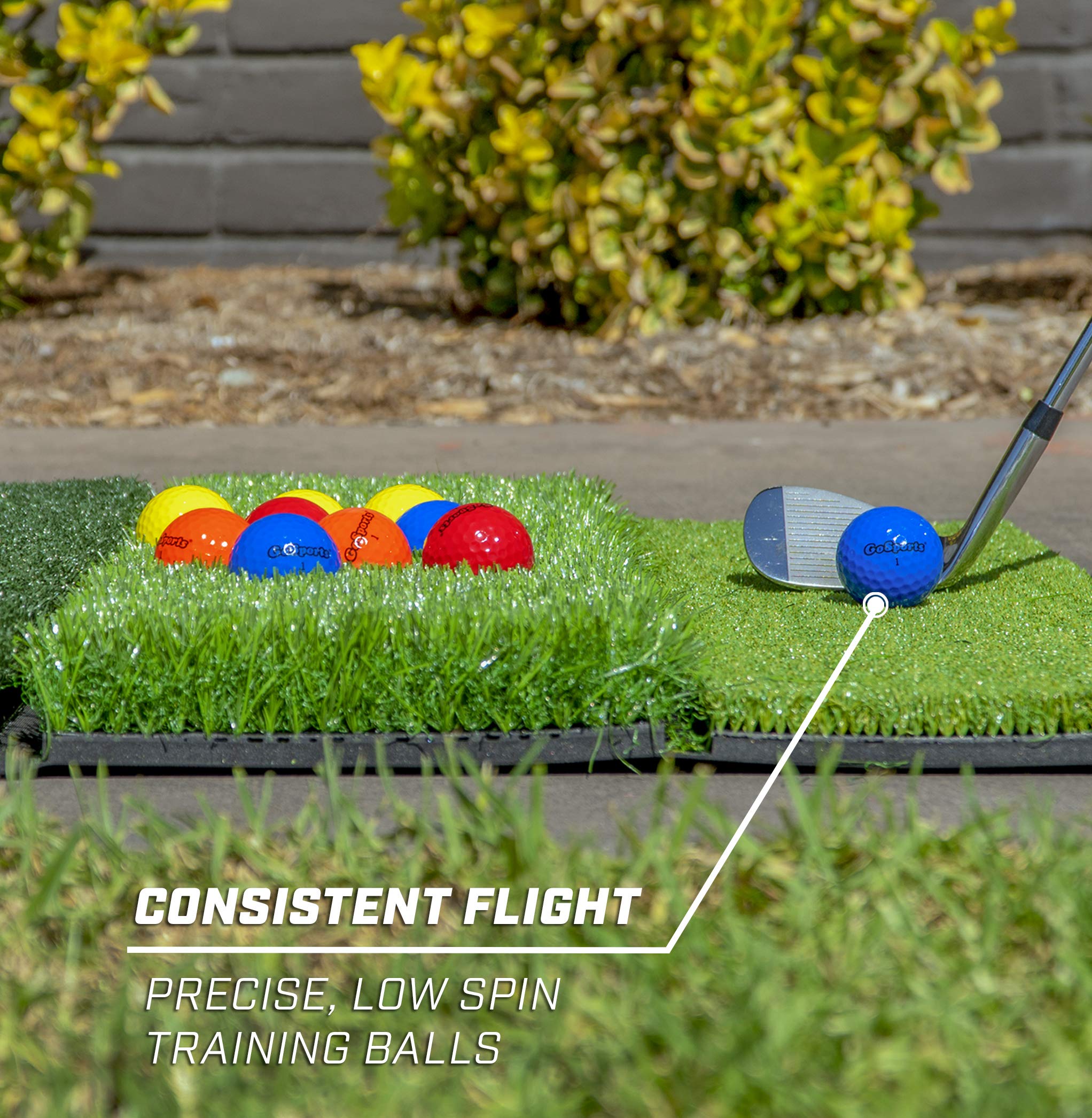 GoSports - Pelotas de Golf Multiusos para Jugar o Practicar | Elige 16 o 32 Paquetes con Bolsa de Mano