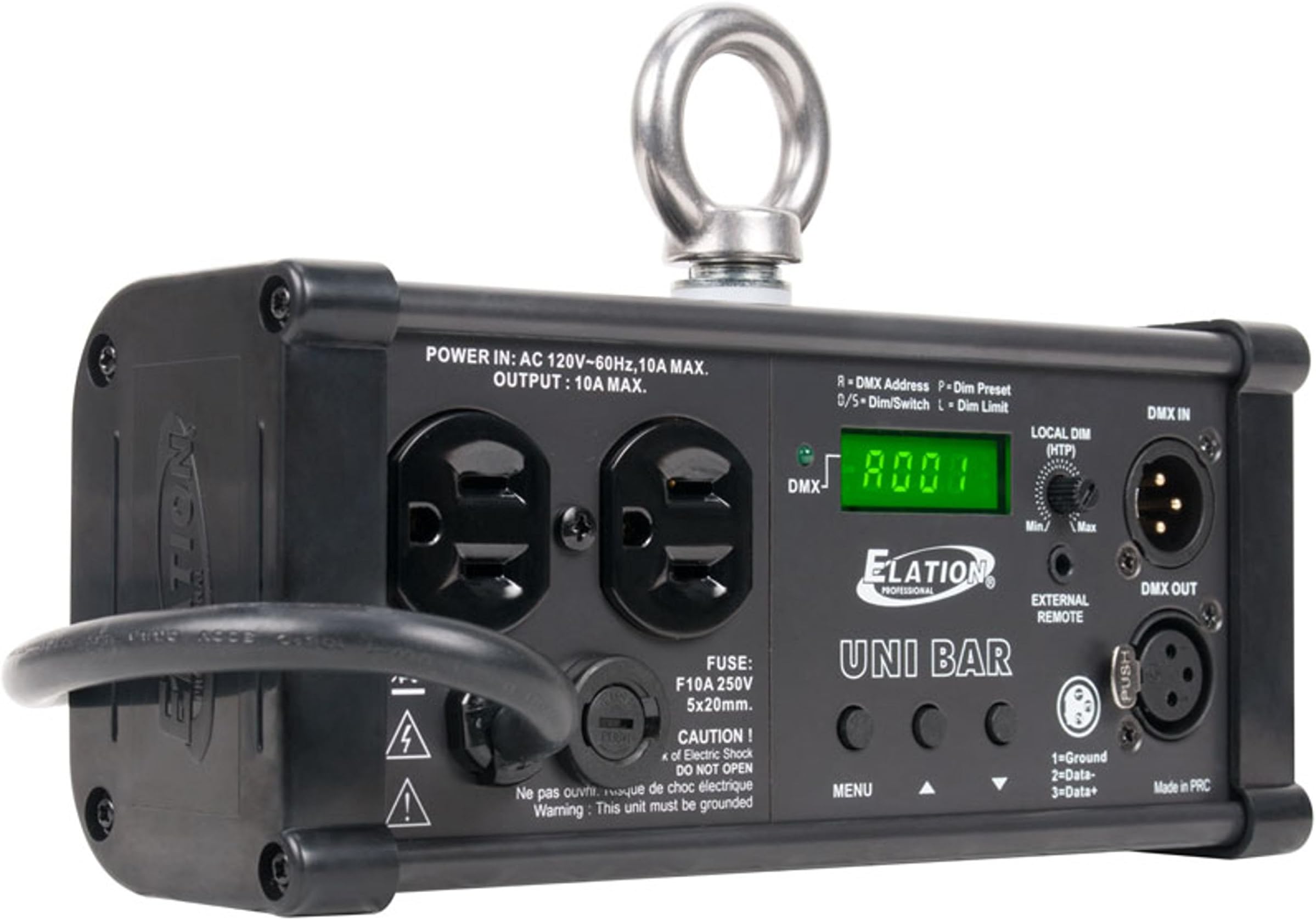 Elation Lighting Stage Lighting Dimmer Pack (Uni Bar)