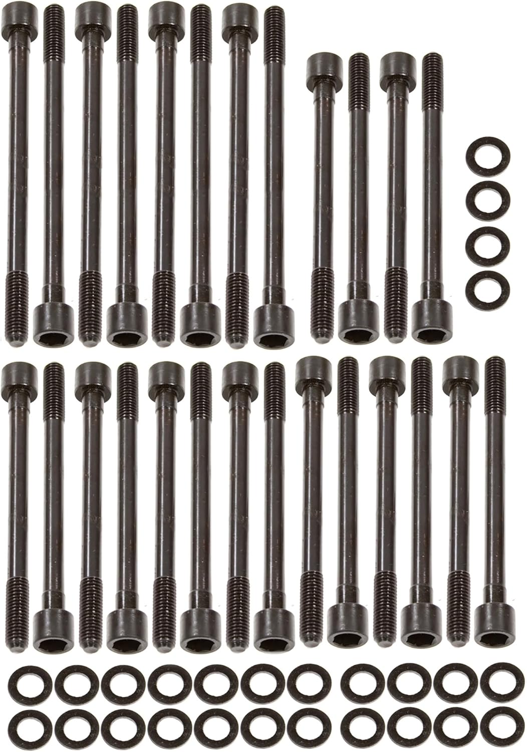 MA-4216910515 Head Bolts Compatible With/For 84-04 Nissan Infiniti Mercury 3.0 3.3L SOHC VG30E VG33E