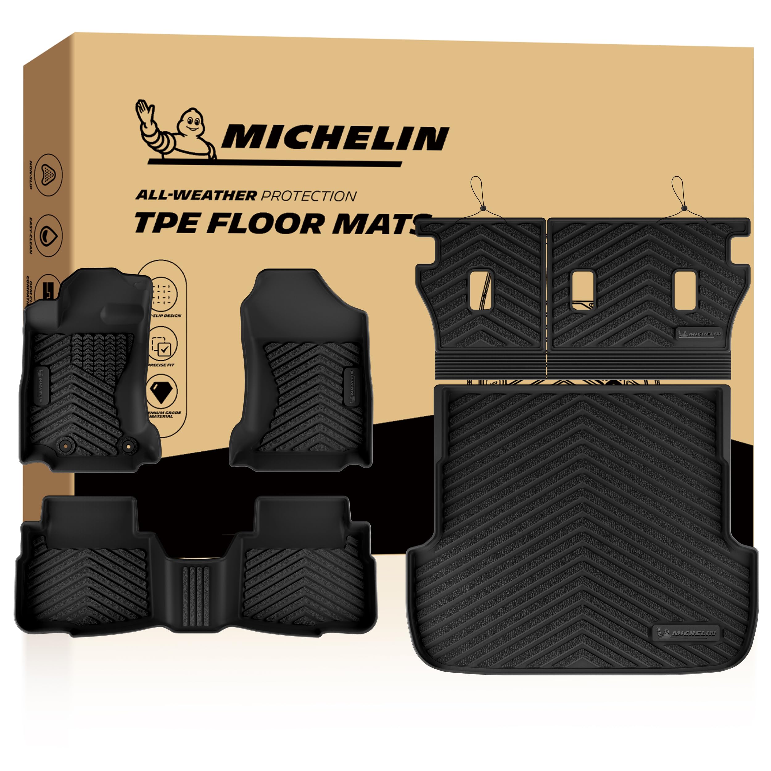 Michelin Vehicle Mats for 2020-2025 Subaru Outback (6 Piece)