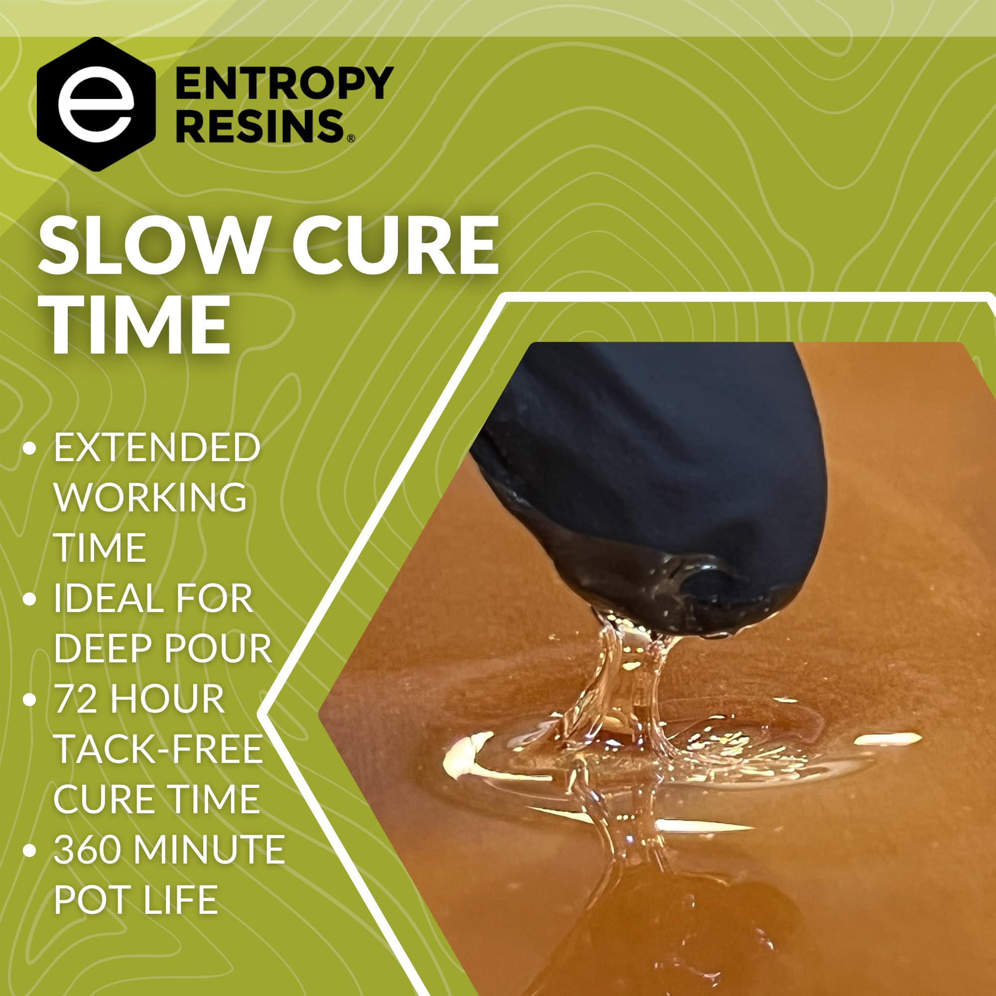 Entropy Resins Biobased Clear Casting Kit – 0.664 Litre Craft Resin Kit ...
