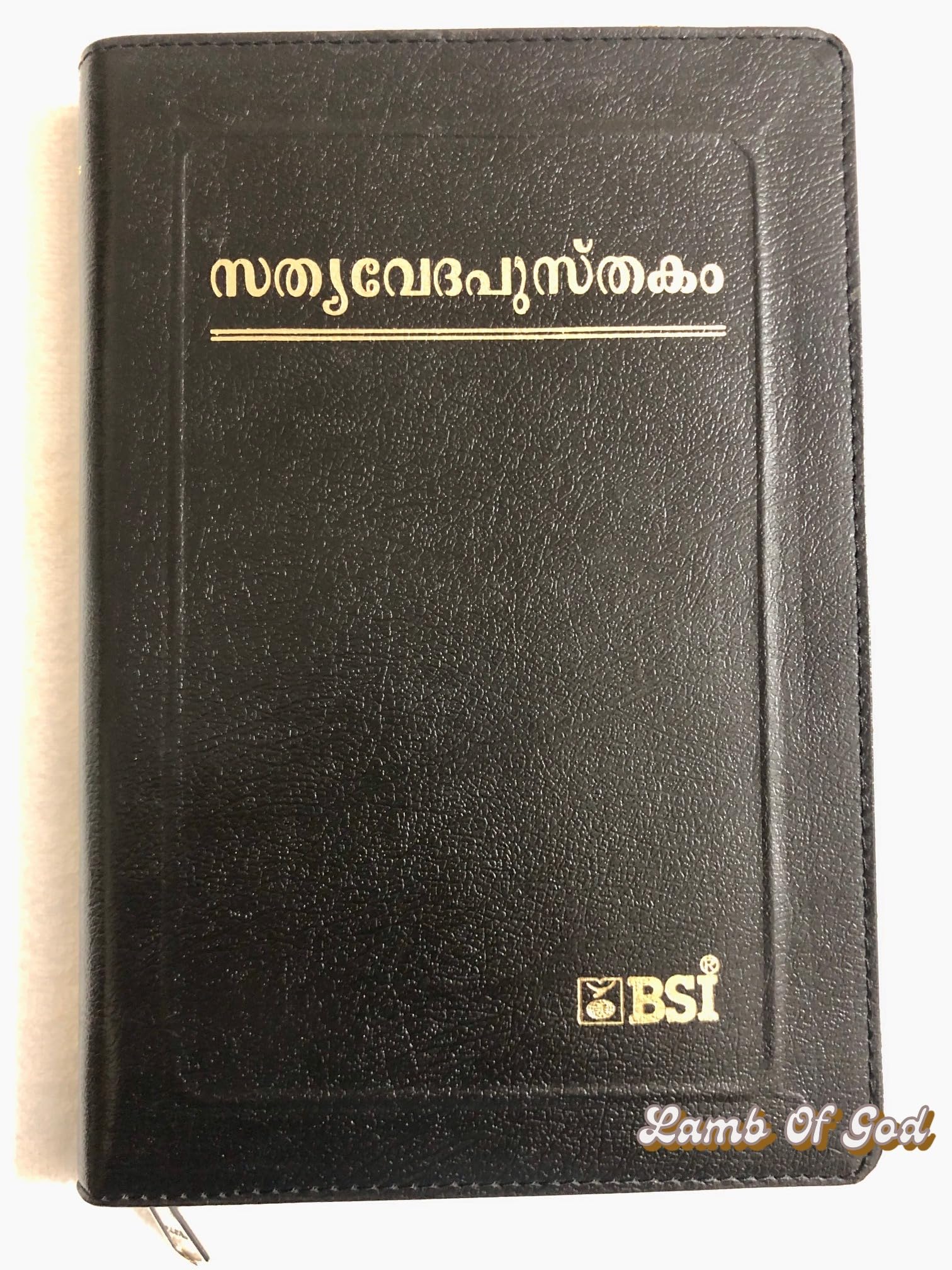 Malayalam Bible - BSI O.V Version Bonded Leather – January 1, 2015