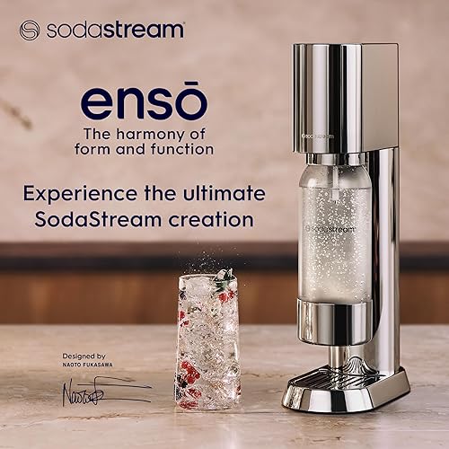 Miniatura 10 de SodaStream Kit de fabricación de agua con gas Enso - incluye CO2 y botella de carbonatación