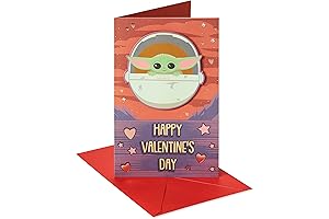 Baby Yoda Valentines Day Cards for School