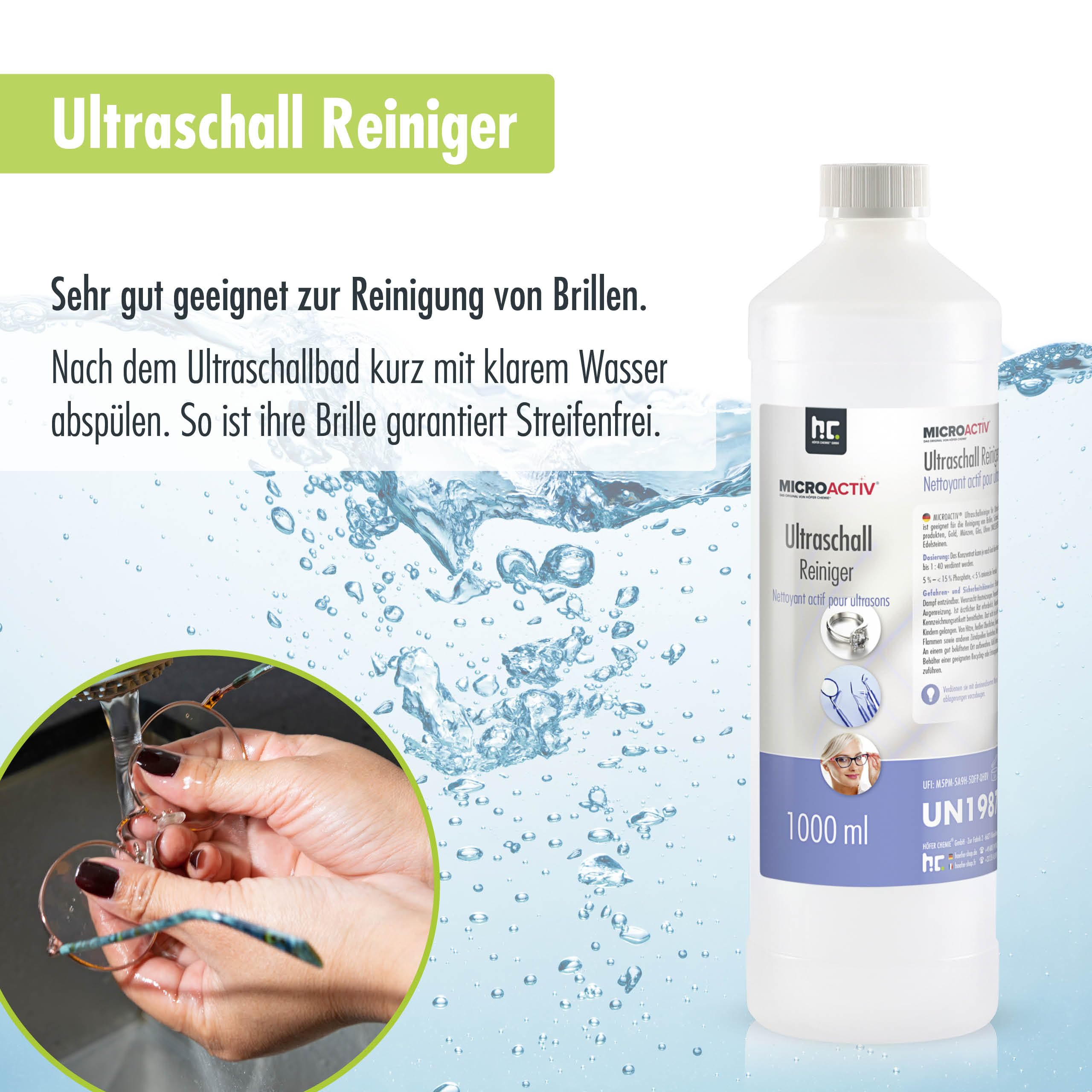 Microactiv 15 x 1 L Ultraschallreiniger