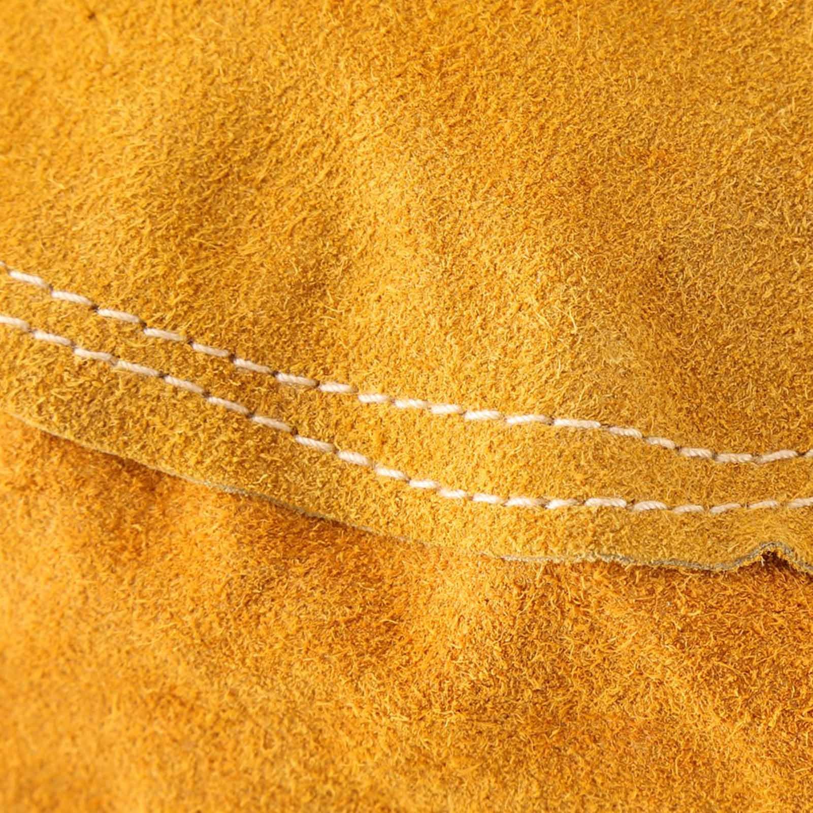 Generic Máscara Facial de Cuero para Soldar, Duradera, a Prueba de Calor, Absorción del Sudor, Máscara de Protección para Casco de Soldadura Transpirable con Tapa Abierta, Gancho