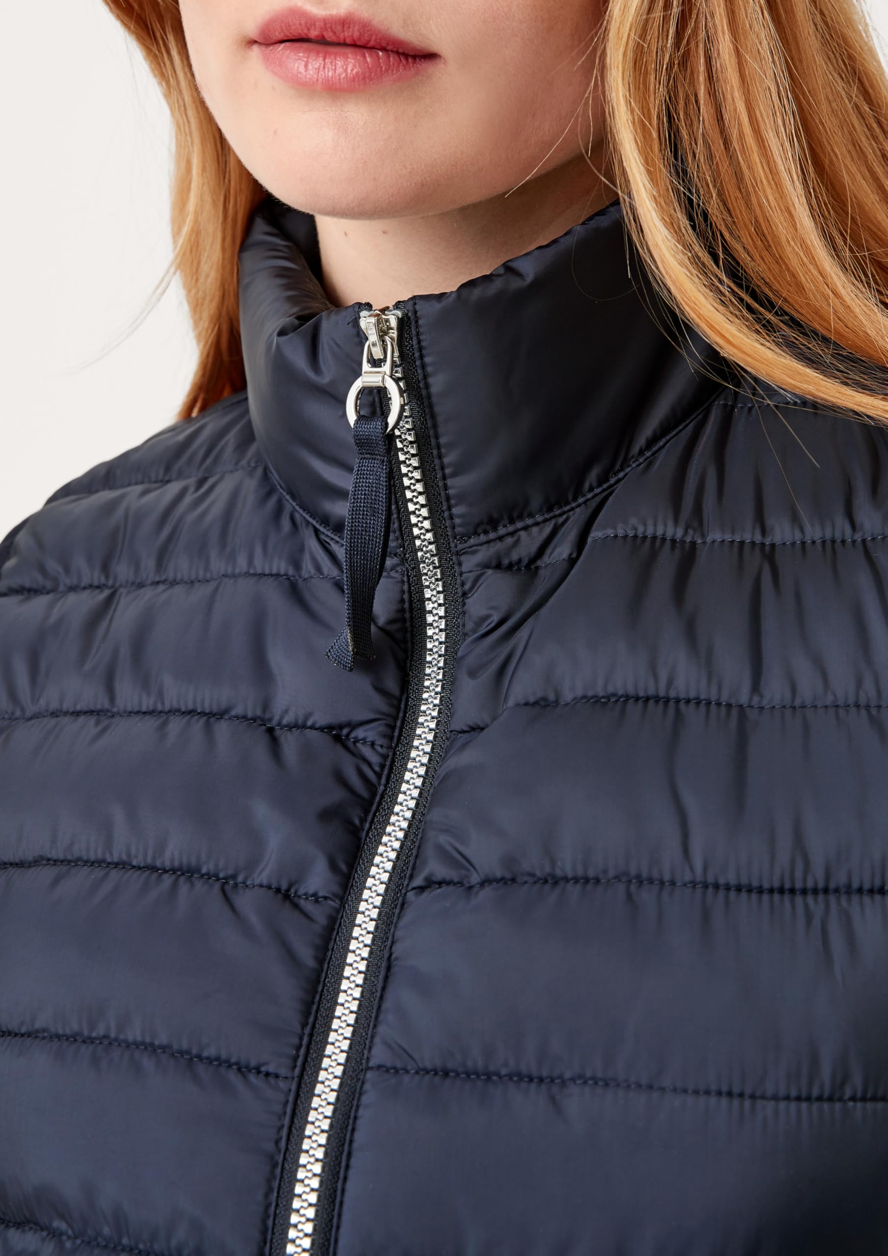 s.Oliver Donna 120.11.899.16.155.2116408 Gilet smanicato REGULAR FIT, Marina Militare, 40
