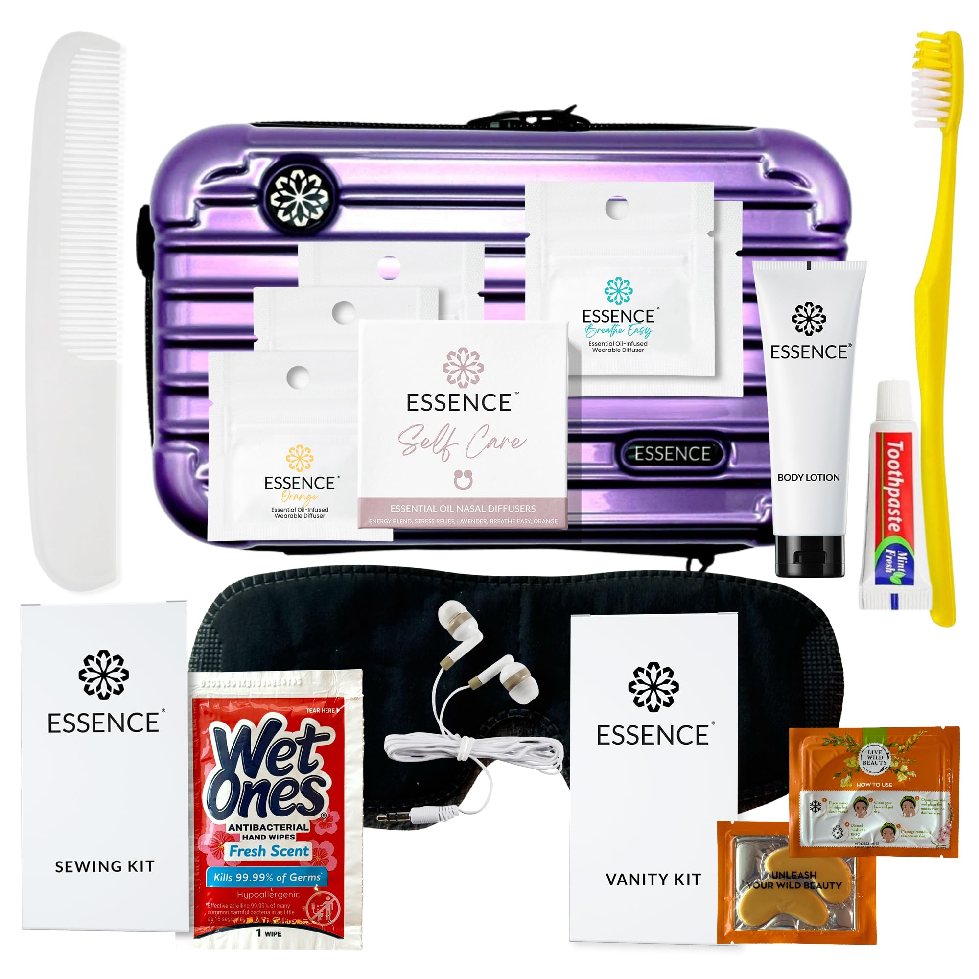 Amazon.com : Essence Travel Amenity Kit | Travel Essentials