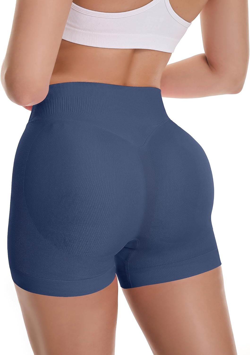 UG Active Women Workout Shorts 3.5/4.5'' Scrunch Butt Lifting Athletic Yoga Shorts Seamless Gym Running Booty Shorts - Image 5