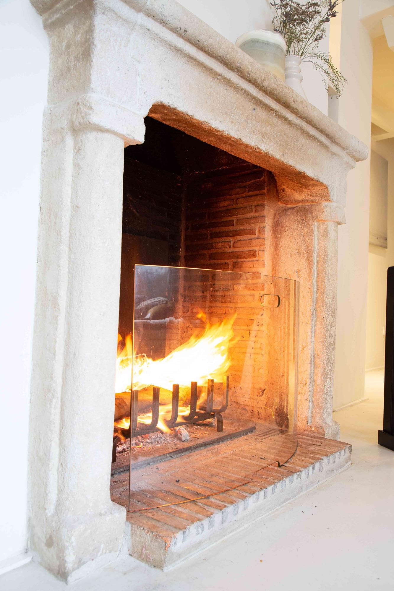 LE MARQUIER Pare-Feu Verre Ongui L80 H52 cm