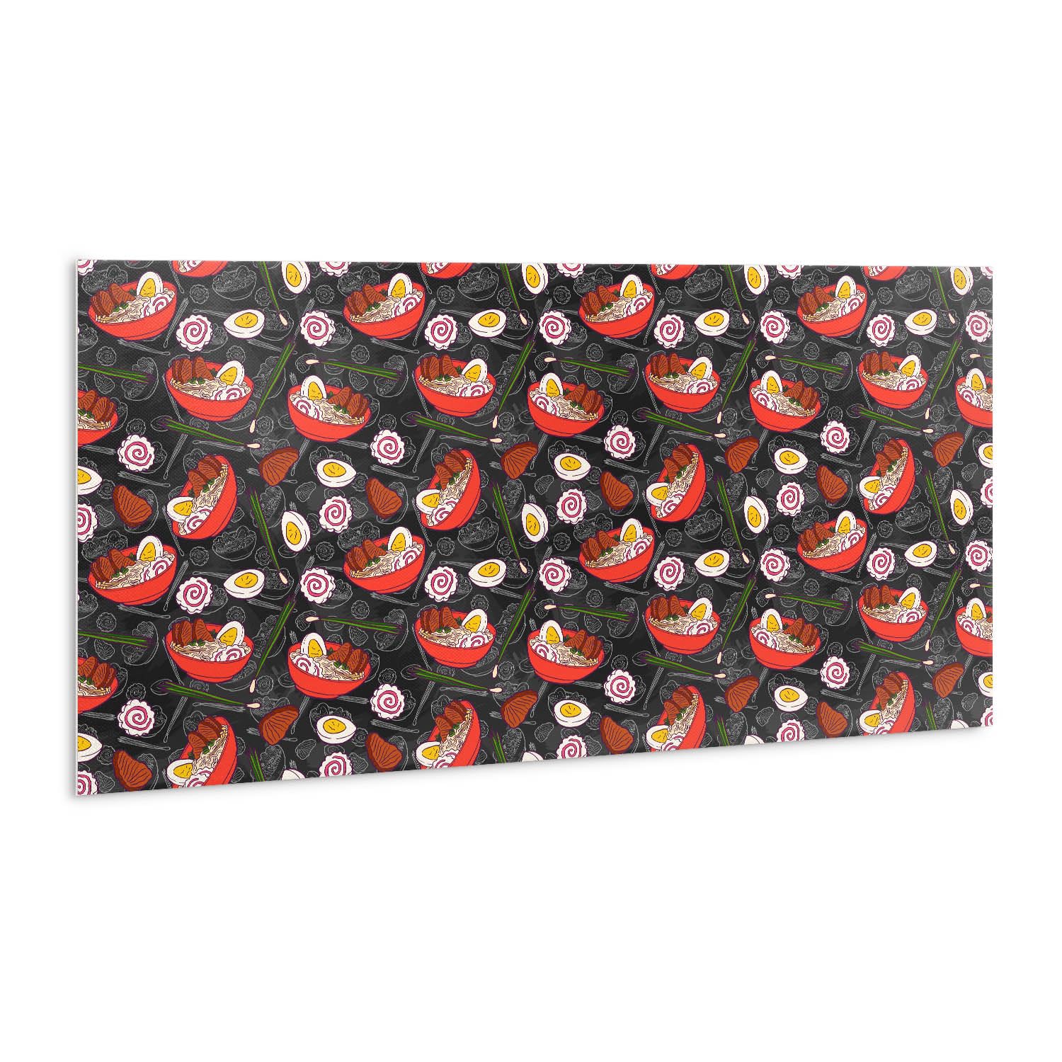 Panneau de cuisine PVC imperméable et autocollant mural anti-projection