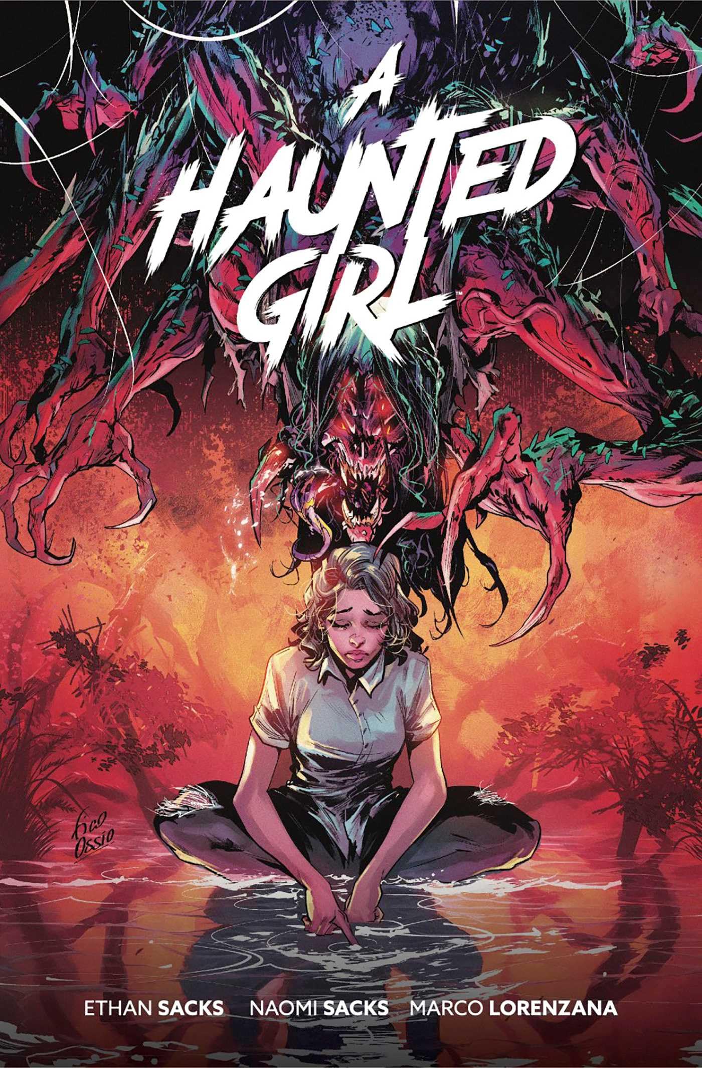 A Haunted Girl.by Sacks, Sacks  New 9781534397774 Fast Free Shipping**