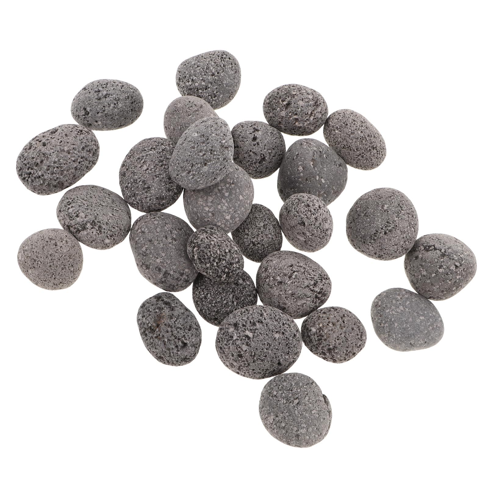Toyvian Saunaofensteine 1kg Beutel Natürliche Heizsteine aus Mineralreichem Stein mit Gleichmäßiger Wärme für Dampfbad und Kommerzielle Saunaanwendung