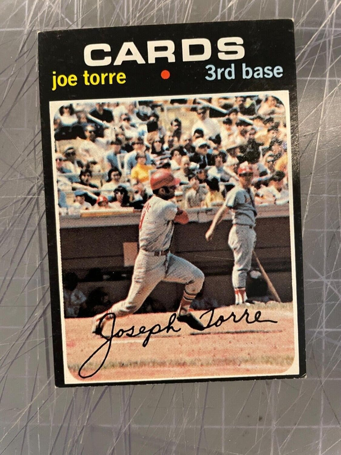 1971 Topps #370 Joe Torre St. Louis Cardinals Baseball Card Nm - Slabbed Baseball Cards