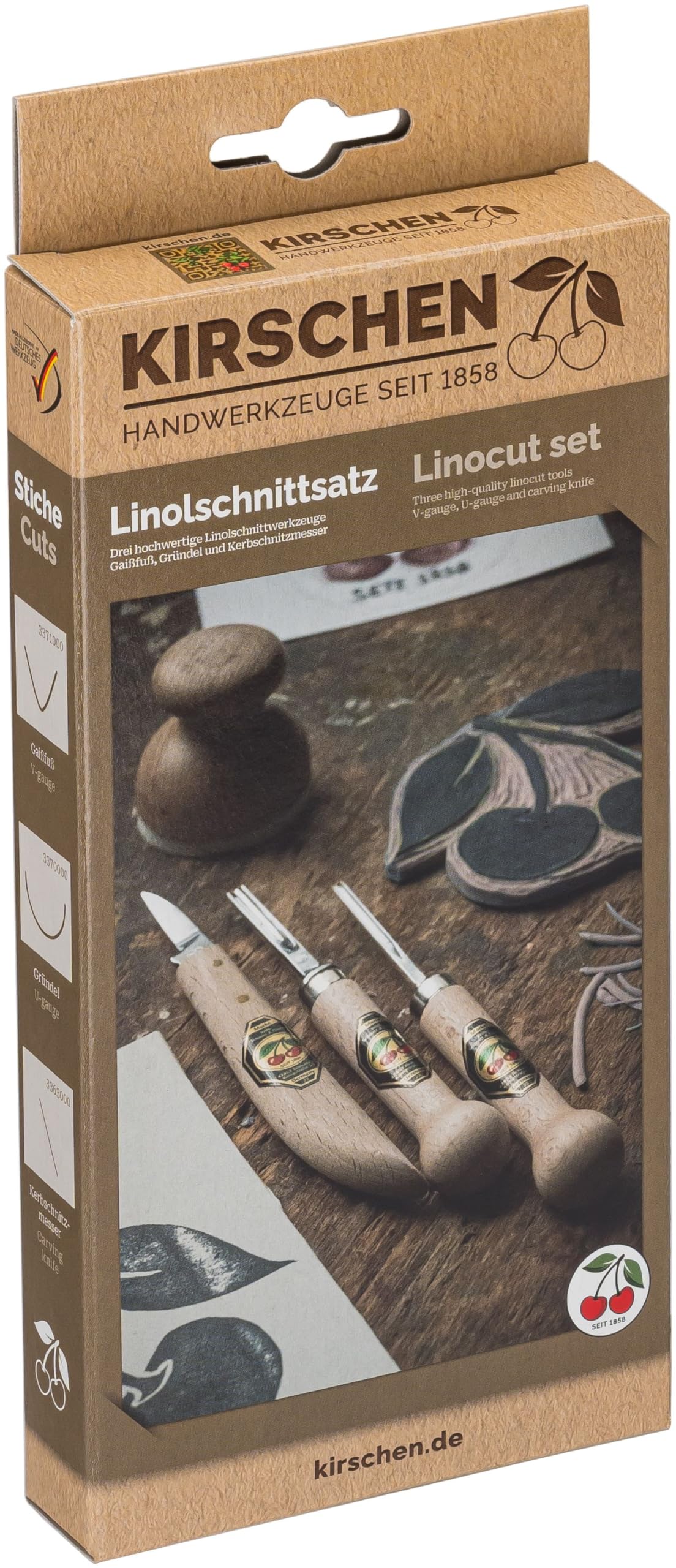 Lot De 17 Fraises Kirschen Professionnelles Pour Bois – NOS – Italie